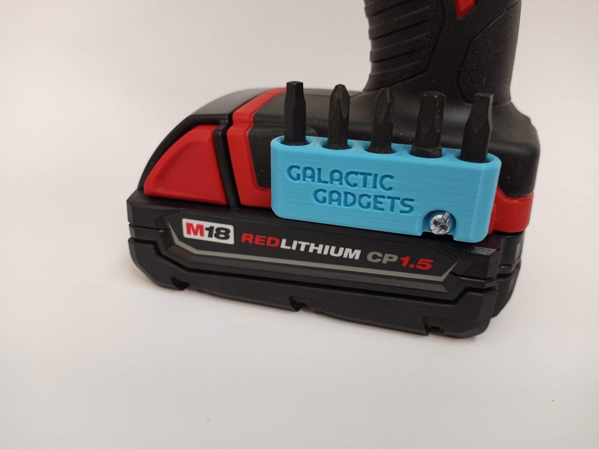 5 Slot Magnetic Bit Holder for Milwaukee M18 Drills, Impact Drivers - Image 11