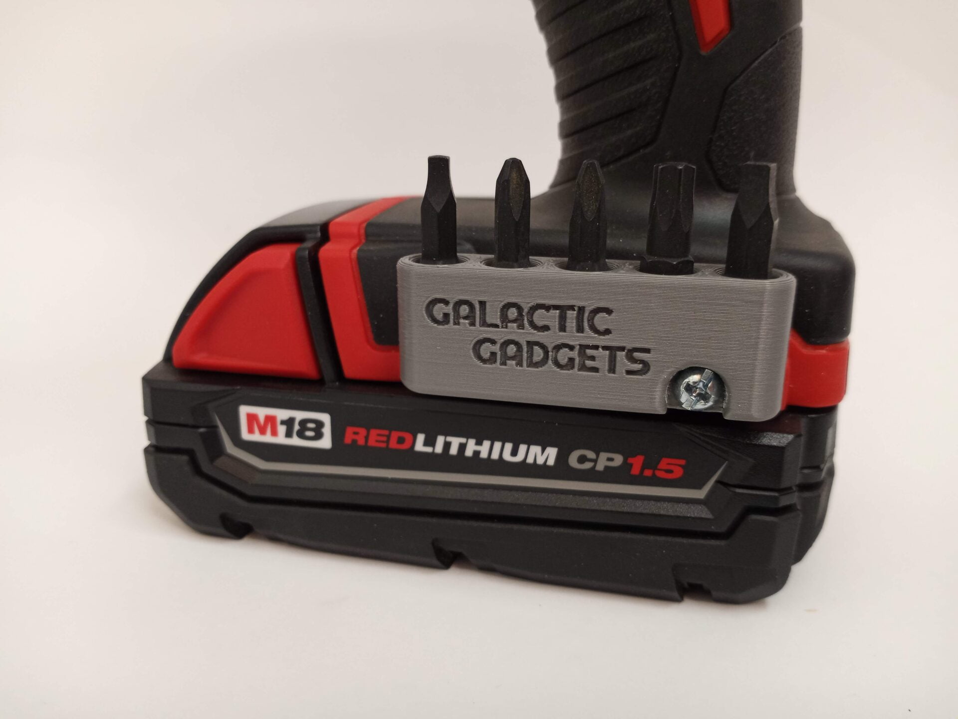 5 Slot Magnetic Bit Holder for Milwaukee M18 Drills, Impact Drivers - Image 10