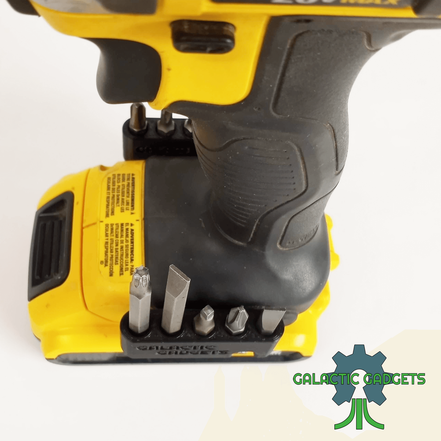 5 Slot Magnetic Bit Holder for Dewalt 20V MAX Drills, Impact Drivers - Image 8