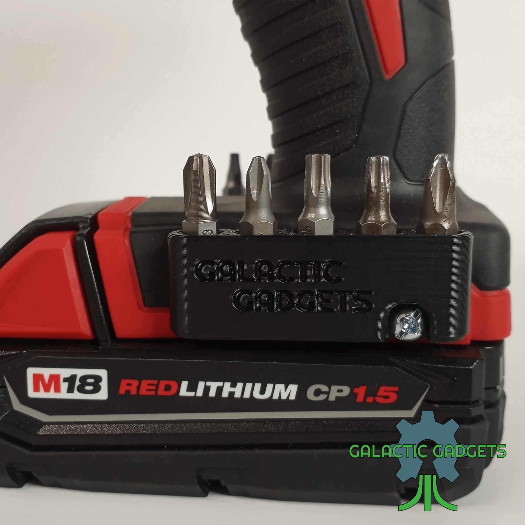 5 Slot Magnetic Bit Holder for Milwaukee M18 Drills, Impact Drivers - Image 5