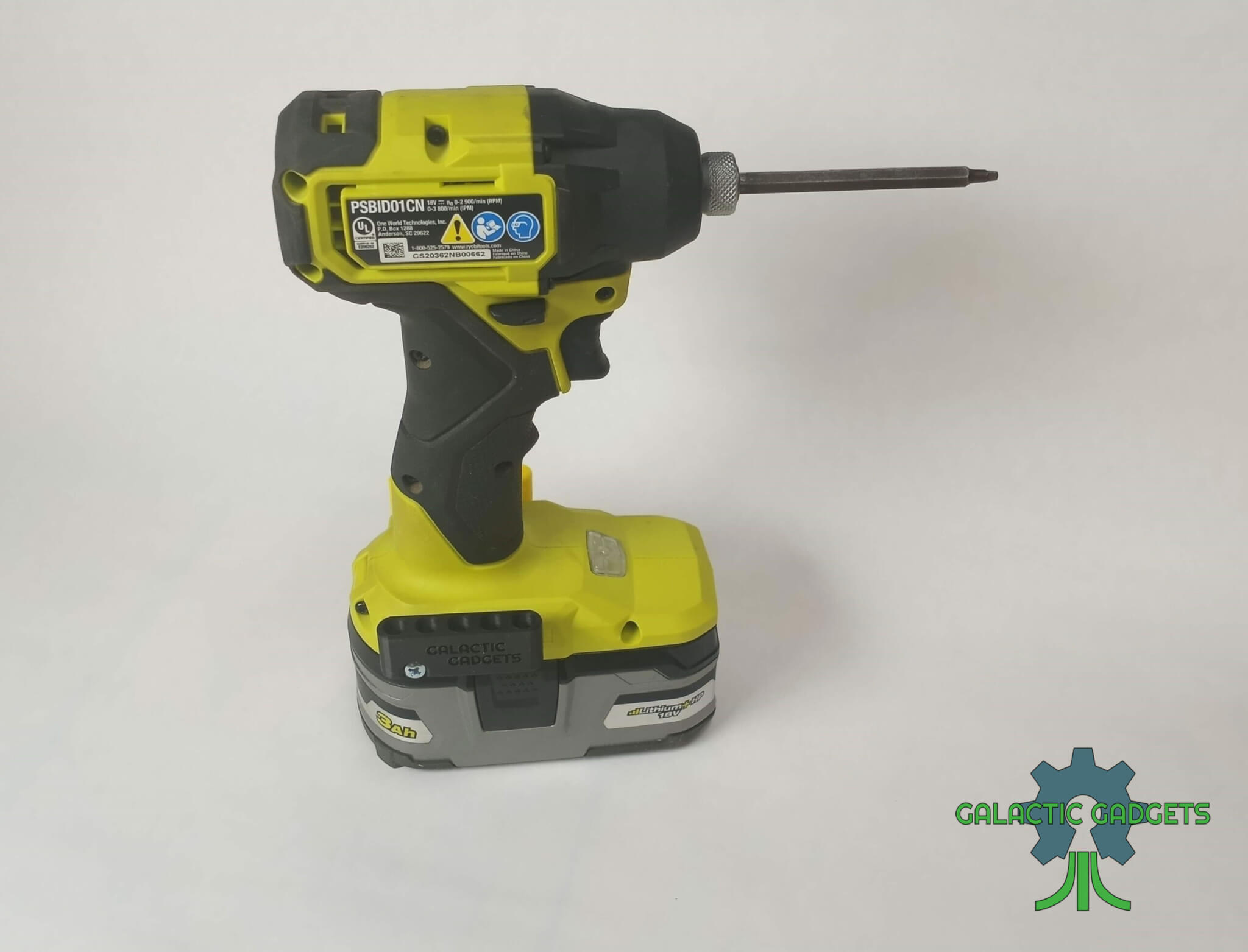 5 Slot Magnetic Bit Holder for Ryobi ONE+ 18V Drills, Impact Drivers - Image 2