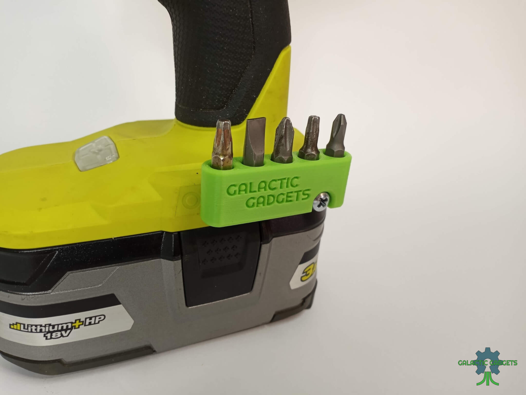 5 Slot Magnetic Bit Holder for Ryobi ONE+ 18V Drills, Impact Drivers - Image 12