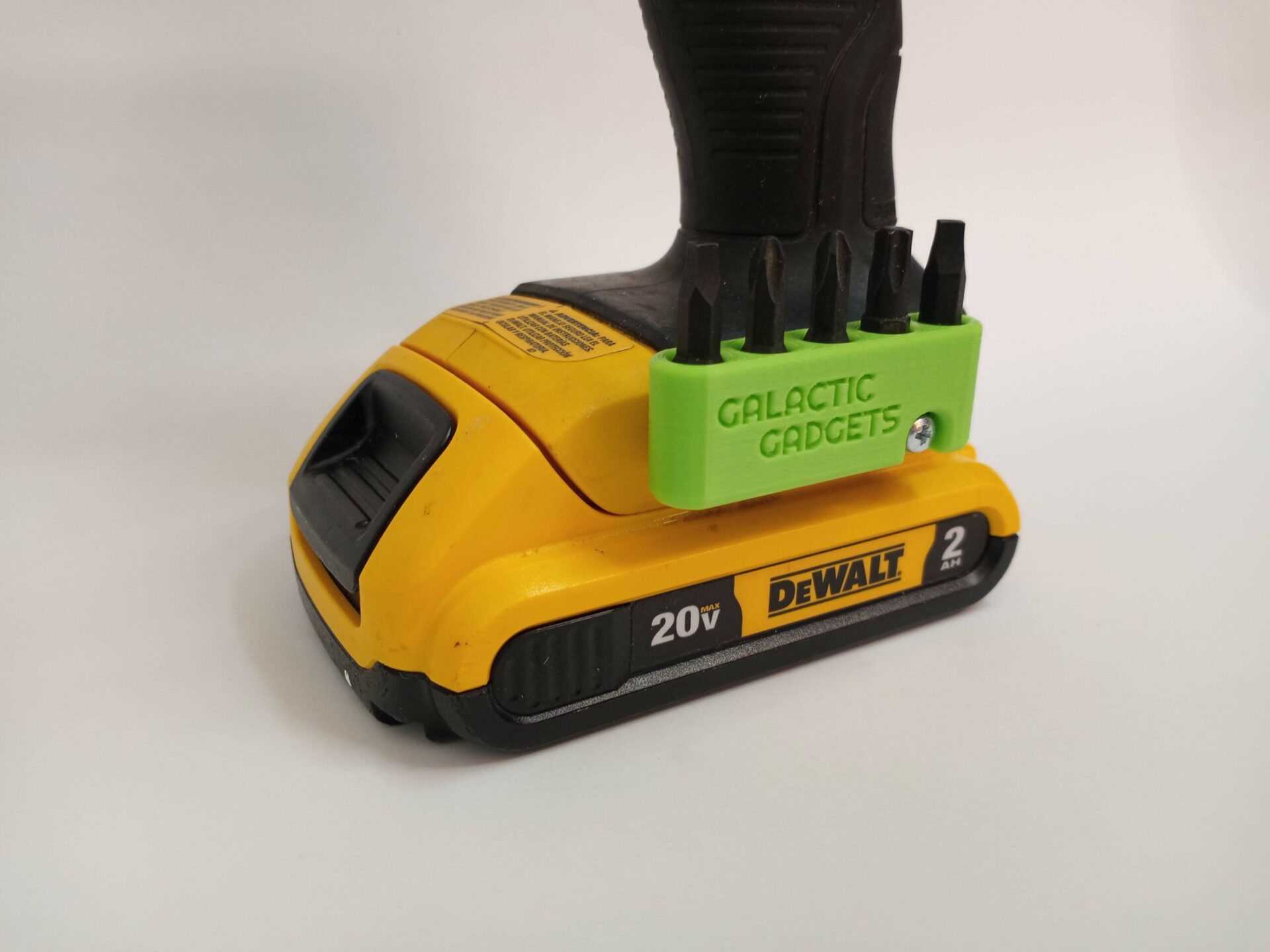 5 Slot Magnetic Bit Holder for Dewalt 20V MAX Drills, Impact Drivers - Image 2