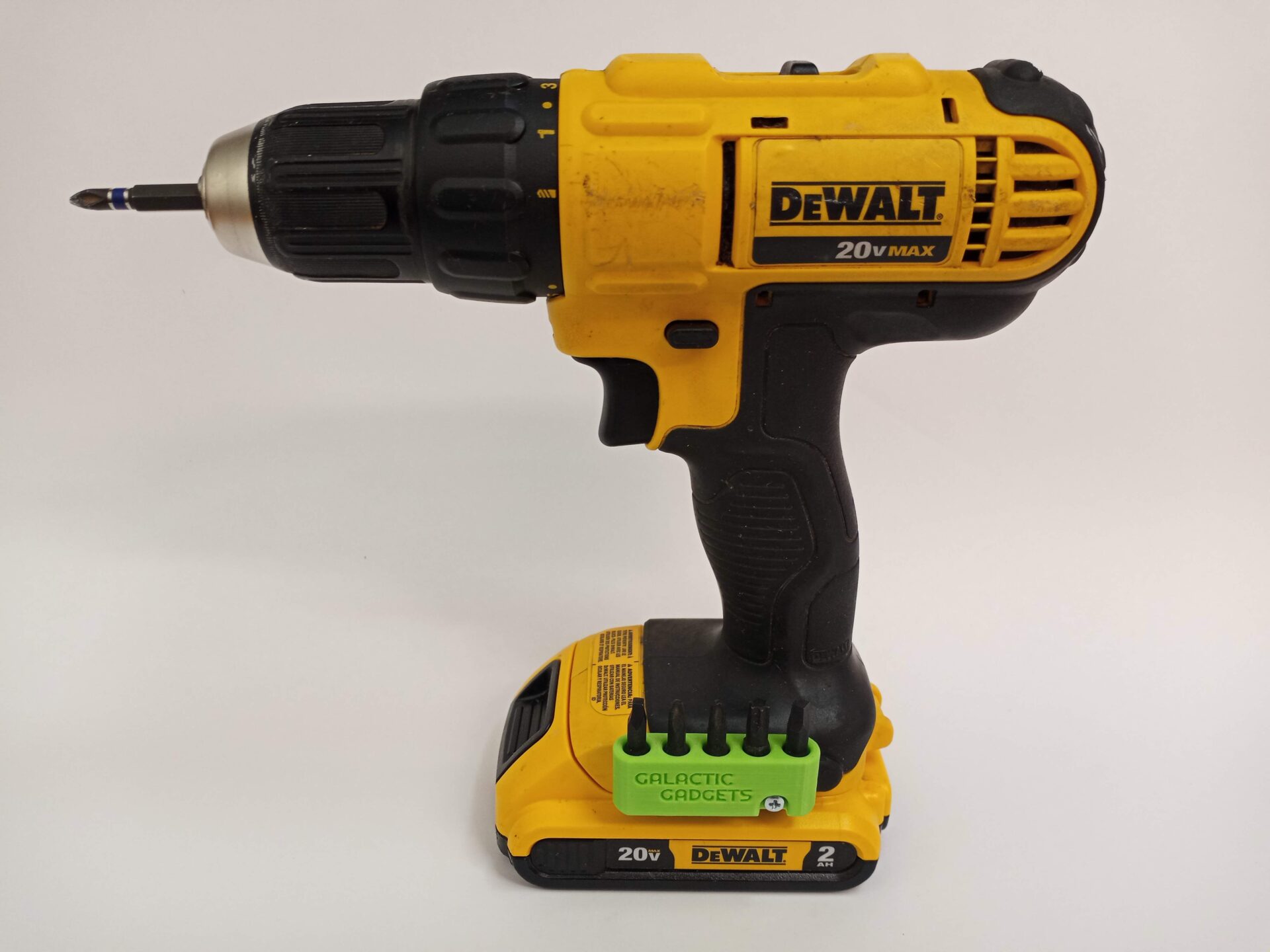 5 Slot Magnetic Bit Holder for Dewalt 20V MAX Drills, Impact Drivers - Image 3