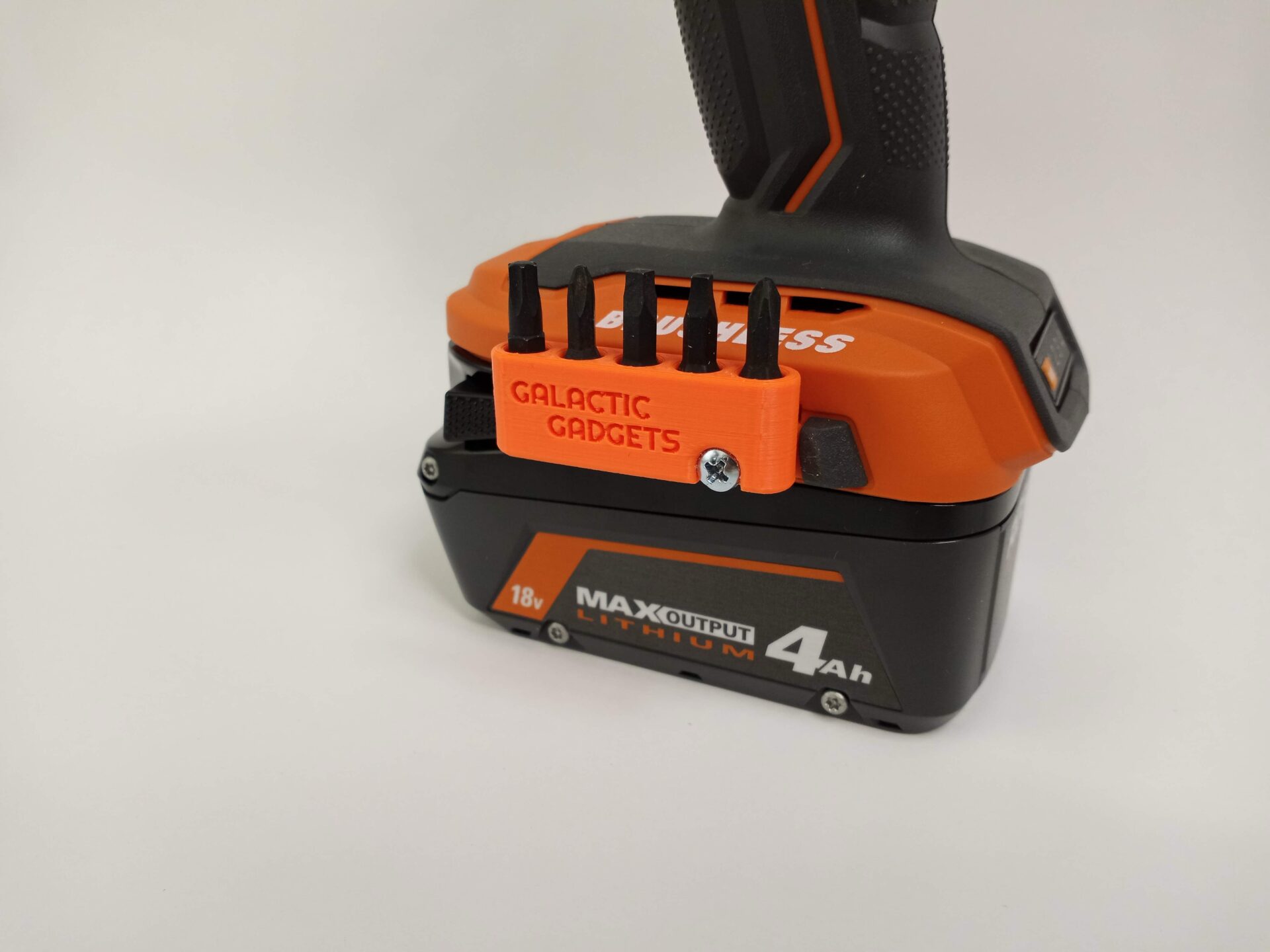 5 Slot Magnetic Bit Holder for Rigid 18V Drills, Impact Drivers - Image 6