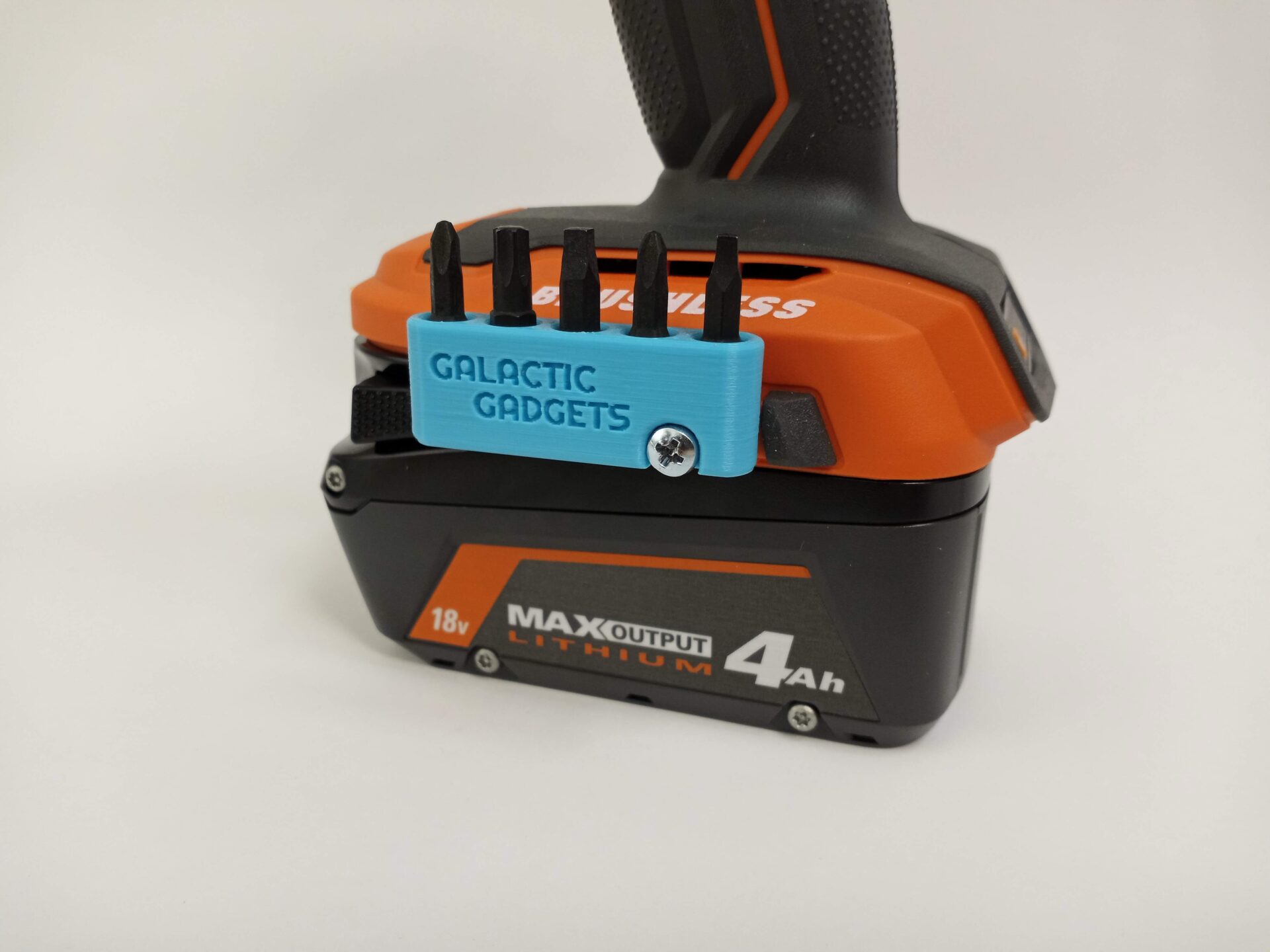 5 Slot Magnetic Bit Holder for Rigid 18V Drills, Impact Drivers - Image 4