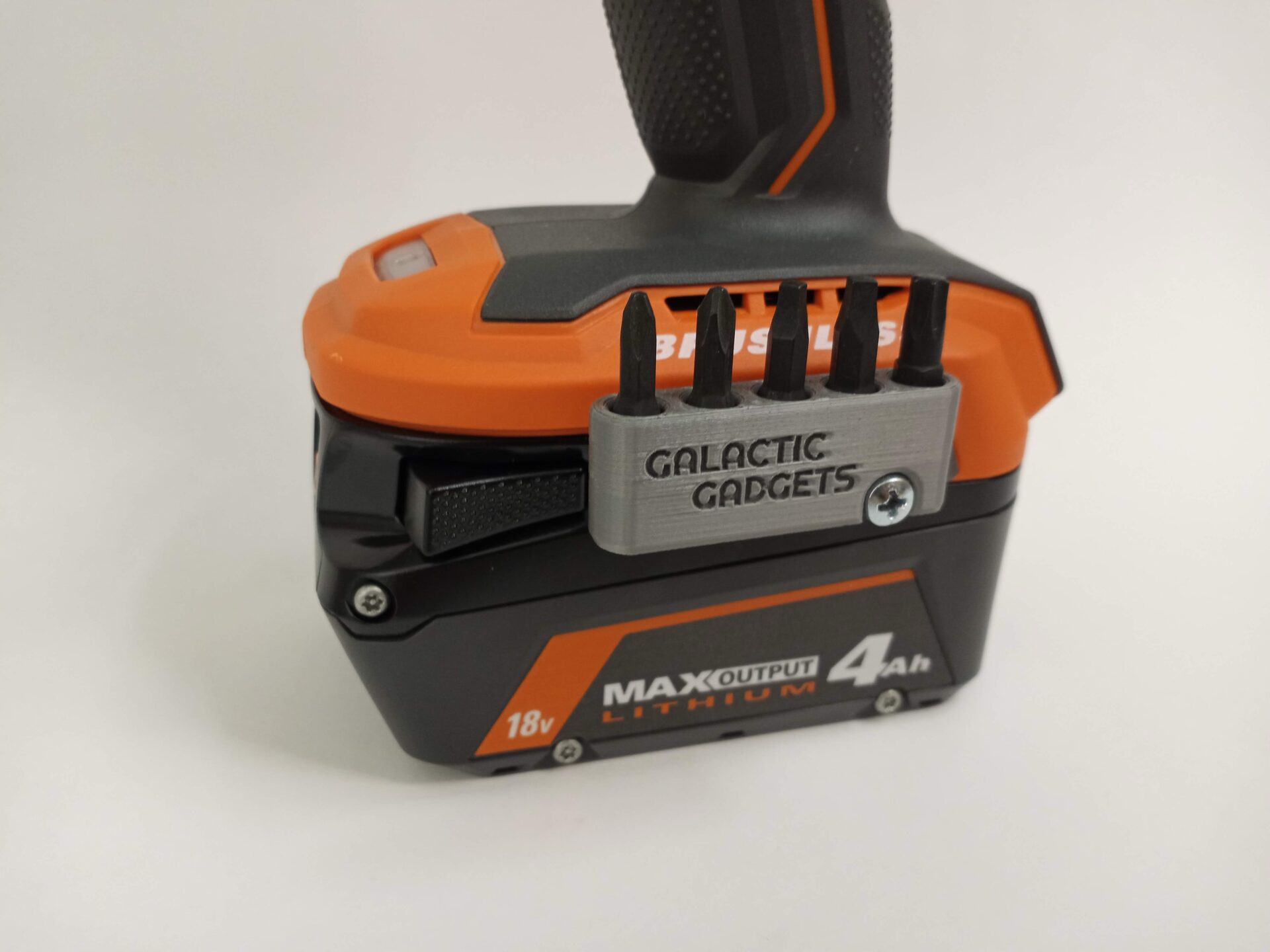 5 Slot Magnetic Bit Holder for Rigid 18V Drills, Impact Drivers - Image 7