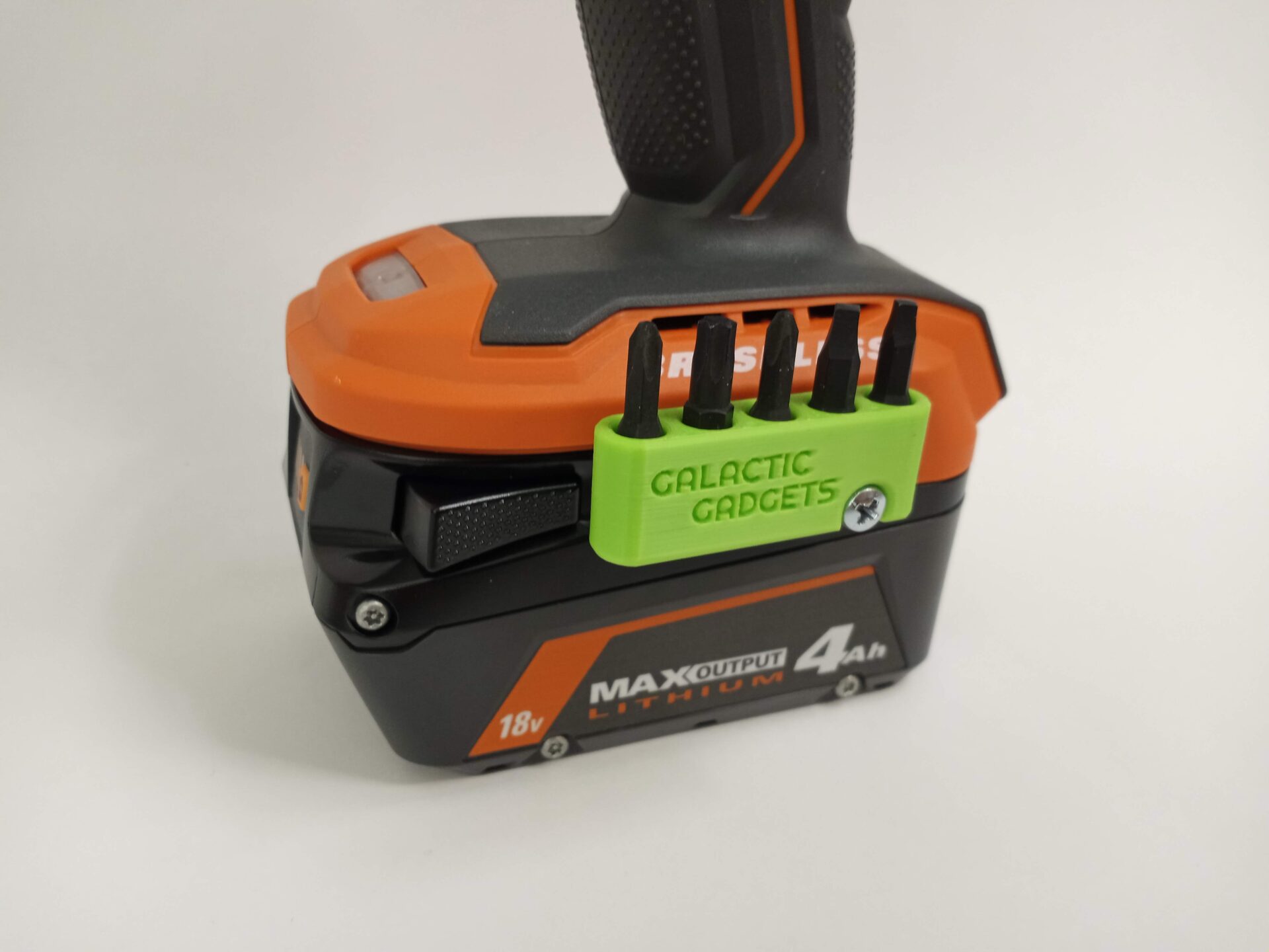 5 Slot Magnetic Bit Holder for Rigid 18V Drills, Impact Drivers - Image 8