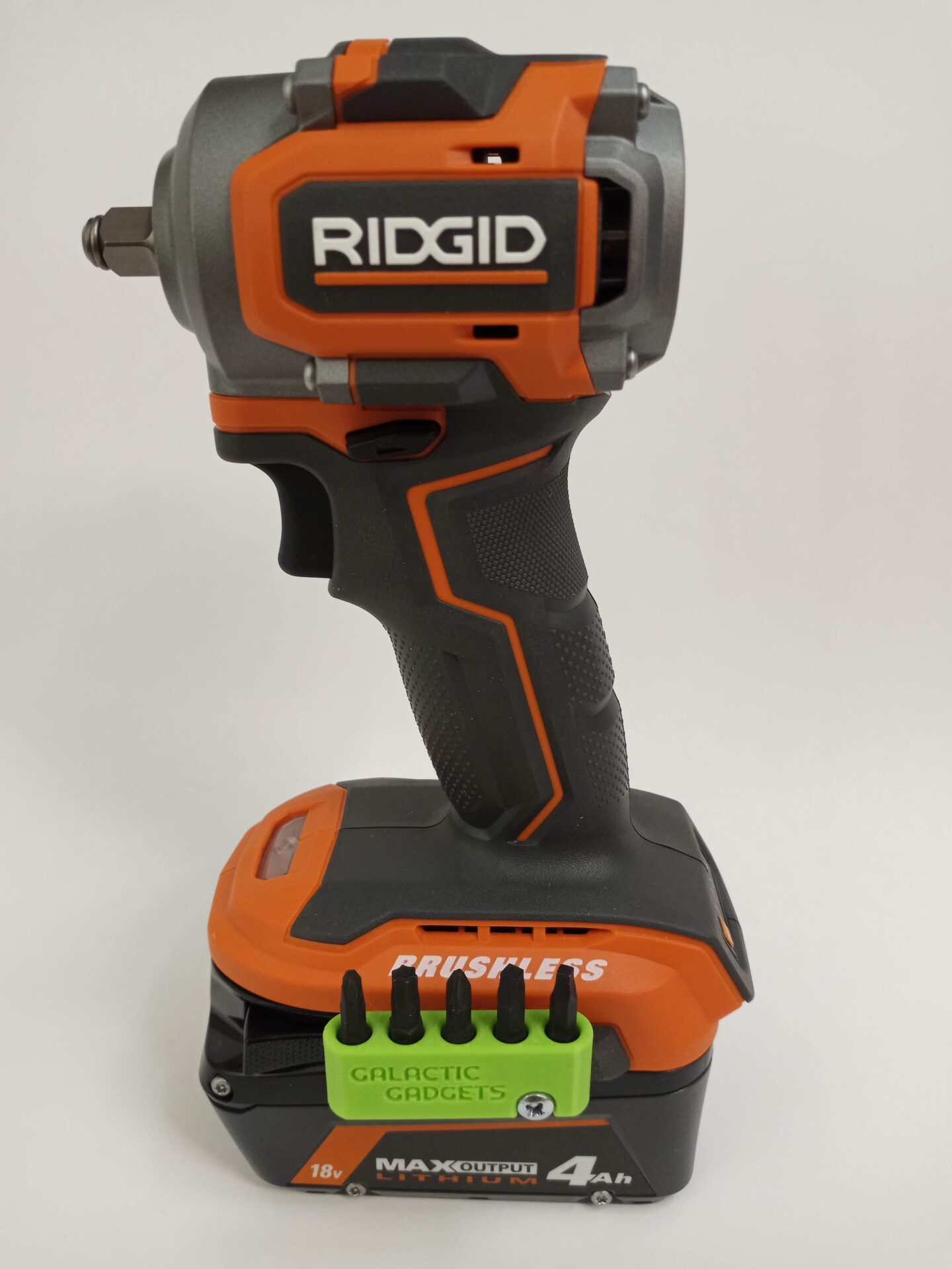 5 Slot Magnetic Bit Holder for Rigid 18V Drills, Impact Drivers - Image 2